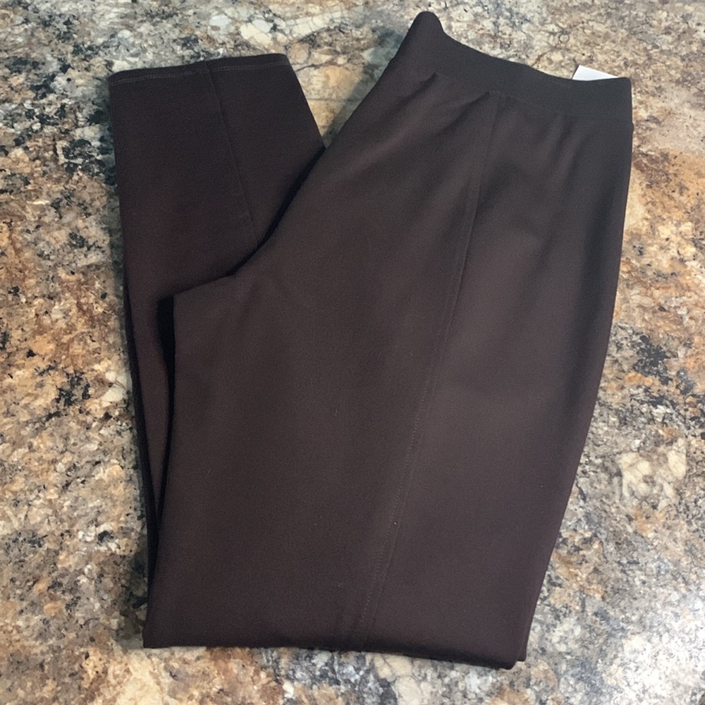 Chocolate Brown Pants NWT casual or dressy